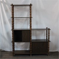 Wood shelving / display / entertainment unit