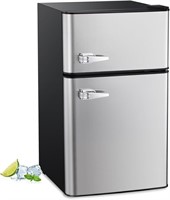 Mini fridge with Freezer  Double Door Compact