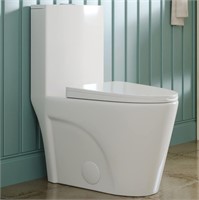 DeerValley One Piece Toilet, Dual Flush
