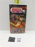 PSP PINBALL HALL OF FAME NO INSTRUCTIONS