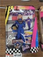 BARBIE AND HOT WHEELS NASCAR DRIVER