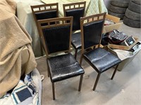 LOT OF 4 CHAIRS