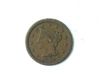 1854 Cent VF