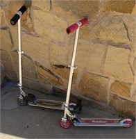 Two Razor Scooters