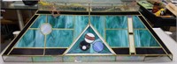 Stain Glass Pool Table Light