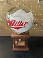 Vintage Miller High Life Peanut Dispenser 14" Tall