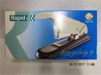 Rapid heavy duty stapler