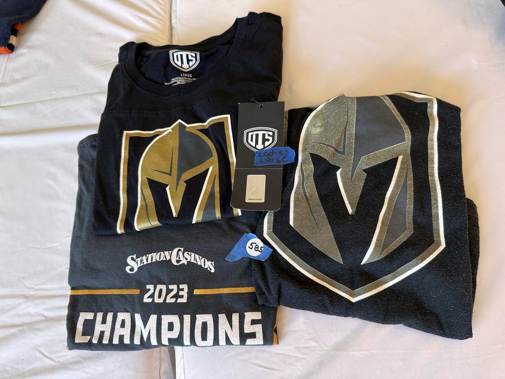 LADIES LARGE GOLDEN KNIGHTS LOT