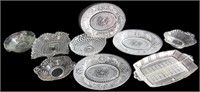 Mid-Cent. Glass Dishes, ect.
