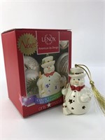 Lenox Color Changing Snowman Ornament