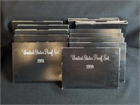 12 - 1980 & 1981 US PROOF SETS