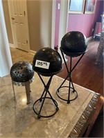 3 Balls W/ Stand Home Decor