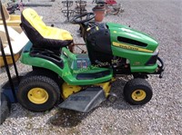 John Deere riding mower