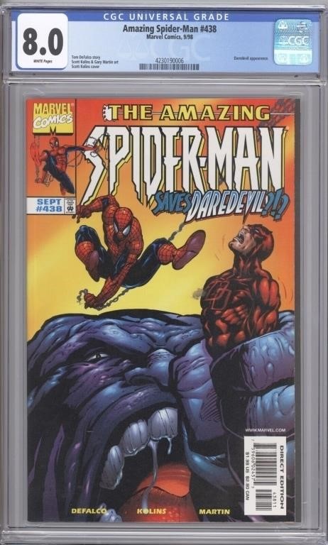 Vintage 1998 Amazing Spider-Man #438 Comic Book