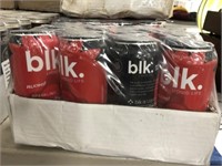 12 PACK BLK STRAWBERRY/RHUBARB SPARKLING WATER