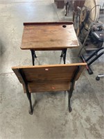 Antique School Desk