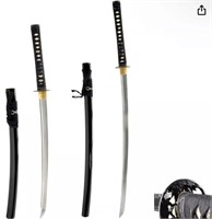 Japanese Samurai Katana and Wakizashi Daisho Combo