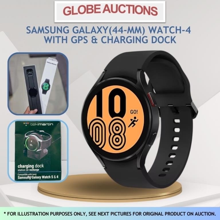 SAMSUNG GALAXY(44-MM) WATCH-4 WITH GPS (MSP:$299)
