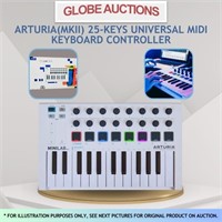 NEW ARTURIA(MKII)MIDI KEYBOARD CONTROLLER(MSP:$129