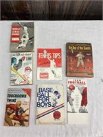 VINTAGE LOT OF SPORTING BOOKS - 1960'S
