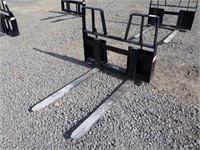 48" Kivel 4200LB HD Skid Steer Forks