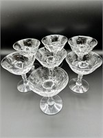 1940’s Crystal Stemware in Mulberry by Fostoria