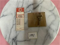 Supertest key & oil change sticker