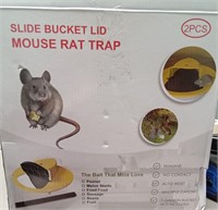 (2) Bucket Lid Mouse Traps