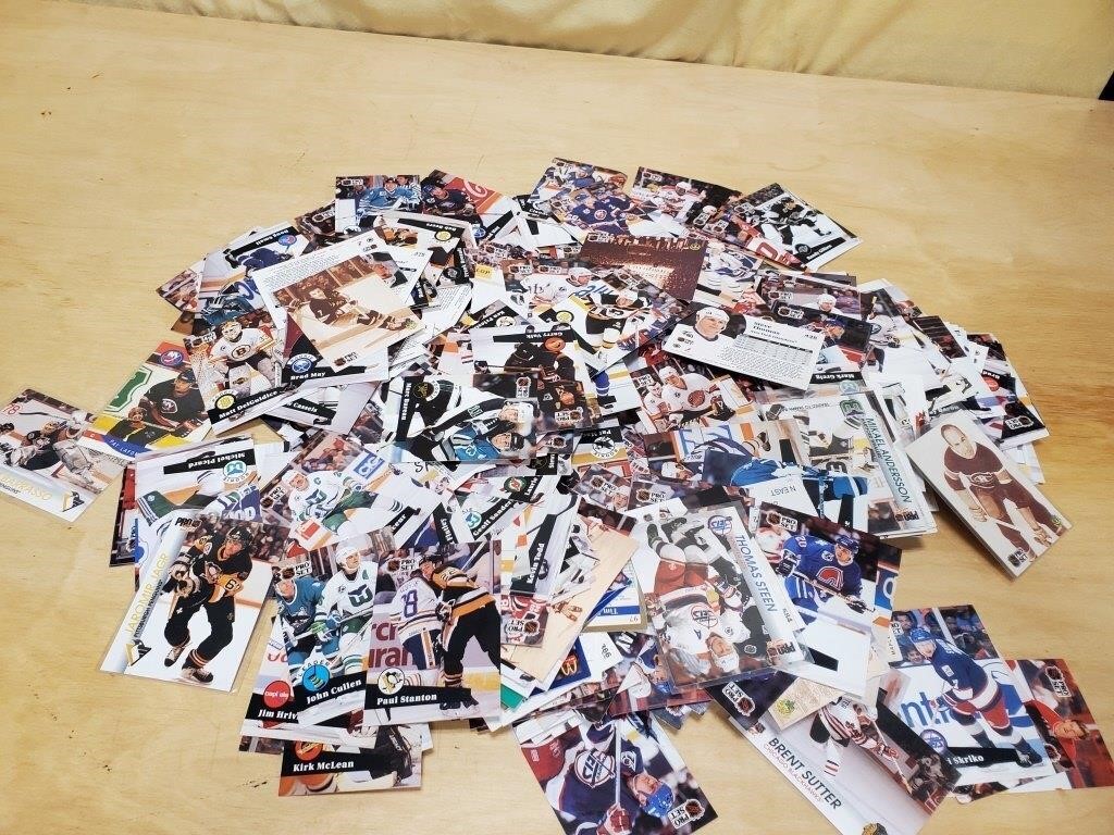 Large Lot of Early 1990's Collector Hockey Cards