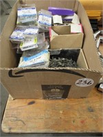 BOX LOT NUTS, BOLTS, SCREWS