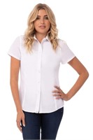 Chef Works Women's Universal Shirt, White, Medium