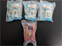 4 Pc. 1998 & 1999 Kelly Happy Meal Toy