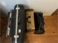 4 brief or suitcases