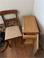 Chair & stand