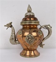 Tibetan Copper Tea Coffee Pot