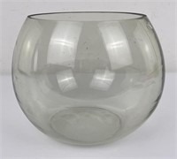 Antique Blown Glass Fish Bowl