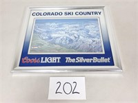 Coors Light "Colorado Ski Country" Print (No Ship)