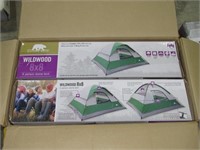 (Qty - 4) Golden Bear 4-Person Dome Tents-