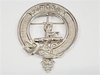 Clan Crest Cap Badge