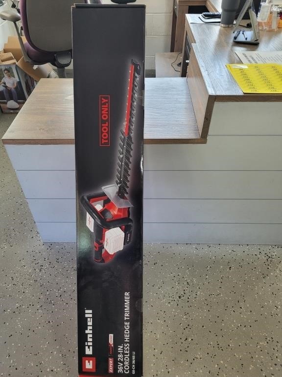 Brand New Einhell 36V 28 in. Cordless Hedge