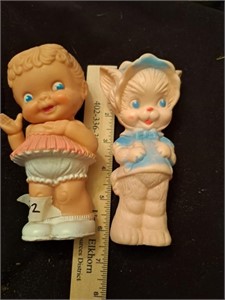 1960's sun rubber dolls