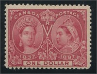 Canada 1897 #61 $1 Lake Mint Fine