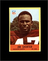 1967 Philadelphia #188 Jim Shorter EX to EX-MT+