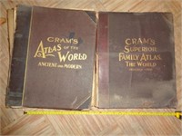 1901 & 1907 Crams Atlas