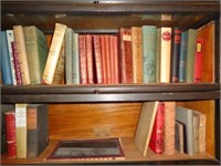 Books in Cabinet of lot 147