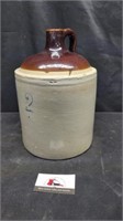 Vintage stoneware jug crock