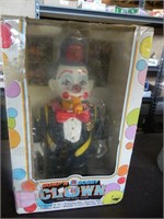 Vintage Newbright Bump'N Bobby Clown in box