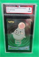 2003 Pokemon KSA 8.0 Topps Advanced Foil Spoink 79