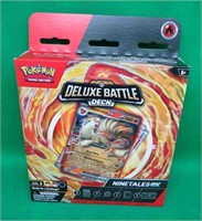 Sealed Pokemon 2024 Deluxe Battle Deck NinetalesEX