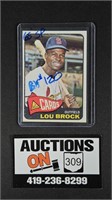 1965 Lou Brock Baseball Card